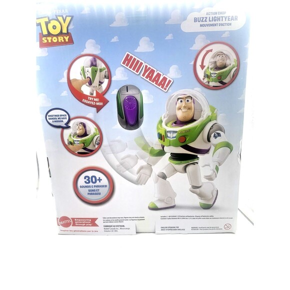 Disney Pixar Toy Story 4 - Buzz Lightyear with Karate Chop 12" Action Figure... - Picture 5 of 6